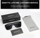 Polarized Sunglasses for Men Lightweight TR90 Frame UV400 Protection Square Sun Glasses