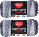 Red Heart Super Saver Jumbo Yarn, Sunny 2 Pack