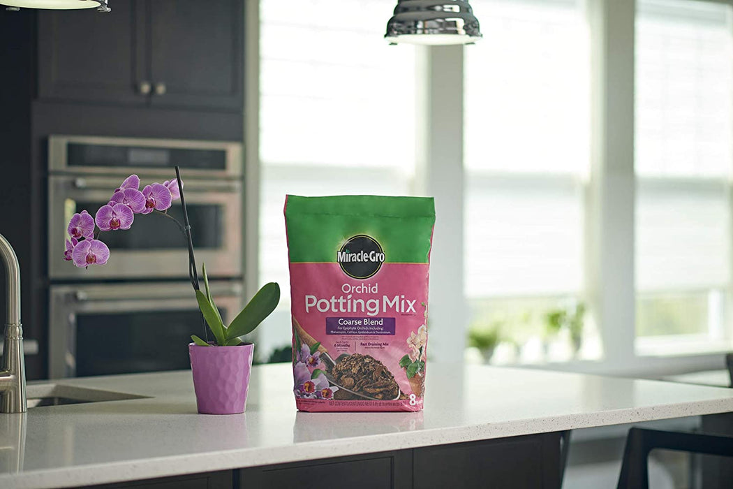 Miracle-Gro Orchid Potting Mix Coarse Blend, 8 Qt.