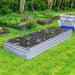 Galvanized Raised Garden Beds for Vegetables Large Metal Planter Box Steel Kit Flower Herb, 8X4X1Ft