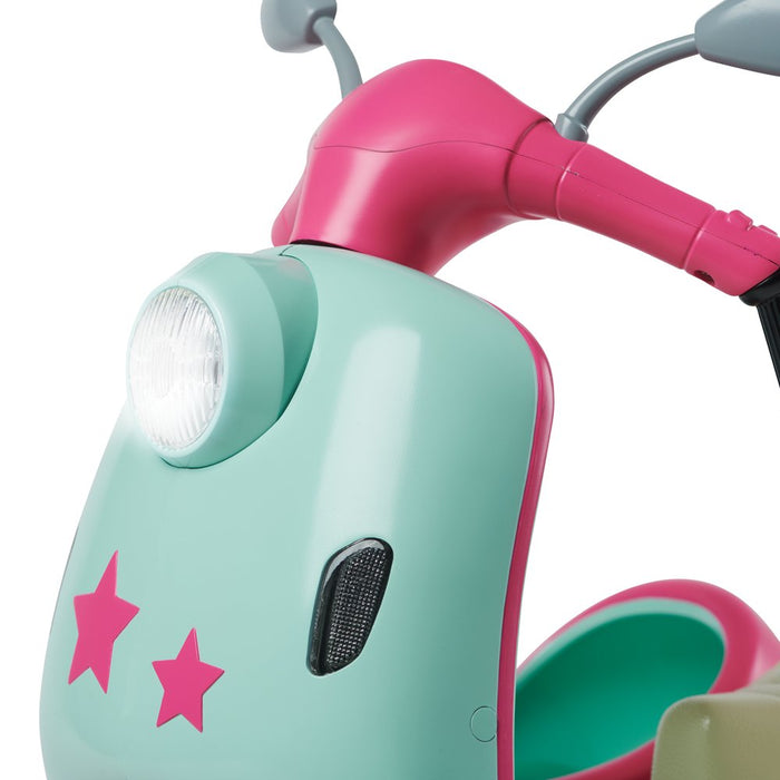 My Life as RC Scooter with Detachable Sidecar for Riding Buddy for 18” Doll
