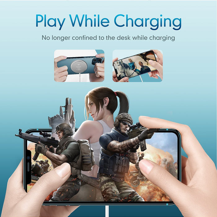 Magnetic Wireless Charger, Magnet Charging Pad Compatible with Iphone 13/13 Pro/13 Pro Max/12/12 Mini/12 Pro/12 Pro Max - Mag-Safe Charger for Airpods 3/2/Pro with USB-C 20W PD Adapter