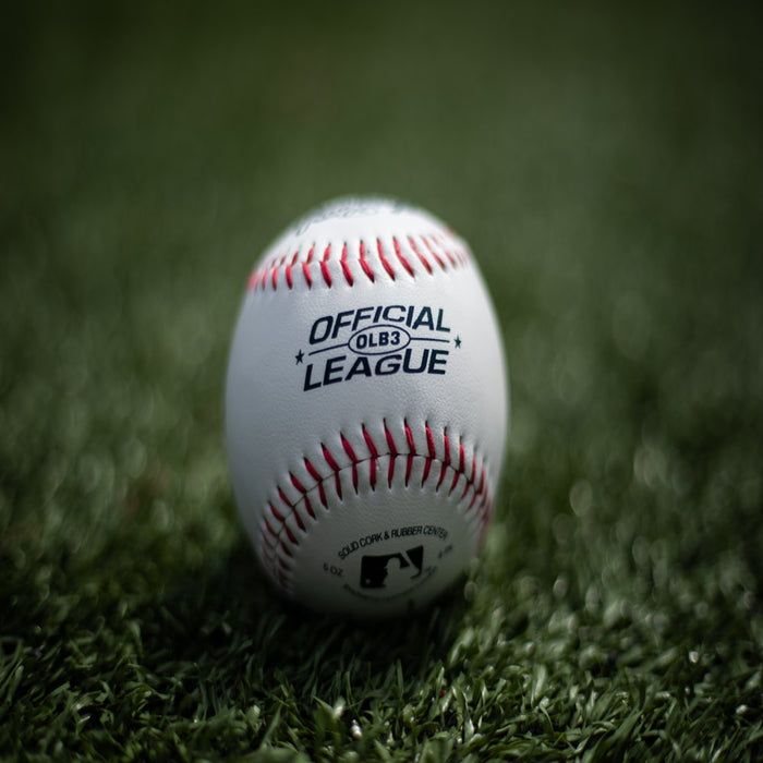 8U Official League OLB3 Practice Youth Baseballs in Mesh Bag, 12 Pieces