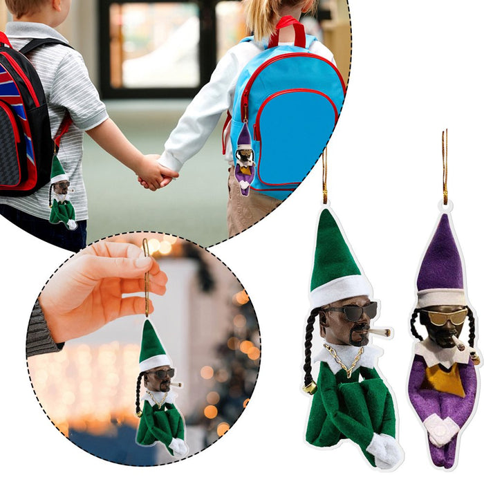 Snoop on the Bent over Doll Family Garden Decoration Pendant