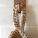 Handmade Woven Hanging Vegetable Fruit Basket Teardrop Shaped Hanging Wall Basket Home Kitchen Storage Holder
