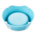 Vibrant Life Raised High Back Pet Bowl, Teal, Small, 8 Oz