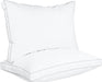 Bed Pillows for Sleeping Queen Size (White), Set of 2, Cooling Hotel Quality, Gusseted Pillow for Back, Stomach or Side Sleepers