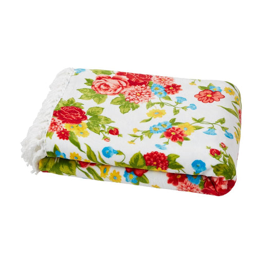 The Pioneer Woman Plush Reversible Throw - Sweet Rose