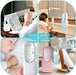 Desk Fan,Portable Bladeless Fan 11.8 Inch Small Personal Cooling Fan with 5 Colors Touch Control LED Light,Quiet Table Fan for Home, Office, Bedroom