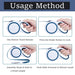 Retractable Dog Leash, 16FT Pet Walking Leash with Anti-Slip Handle for Small Medium Dogs and Cats, Nylon Tape & Tangle-Free