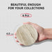 Drink Coasters with Holder, Absorbent Coaster Sets of 6, Marble Style Ceramic Drink Coaster for Tabletop Protection,Suitable for Kinds of Cups, Wooden Table, Cool Home Decor, 4 Inches