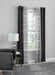 Mainstays Kingwood 4 Piece Curtain Set, 27.5X84, Black