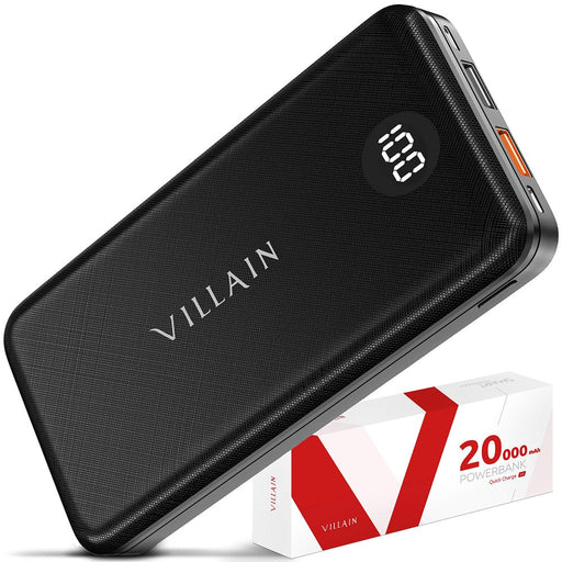 20000Mah Power Bank, 20W Portable Charger with USB PD 3.0 Type C Output, Fast Charging Battery Pack for Cell Phone, Qualcomm Quick Charge for Camera, Android, Iphone, Ipad, Tablet and Etc
