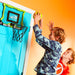 Nerf Basketball Pro over the Door Hoop with Ball - 18 In. X 12 In.