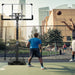 Portable Basketball Hoop & Goal Basketball System Basketball Equipment Height Adjustable 7 Ft. 6 In. - 10 Ft. with 44 In. Indoor Outdoor