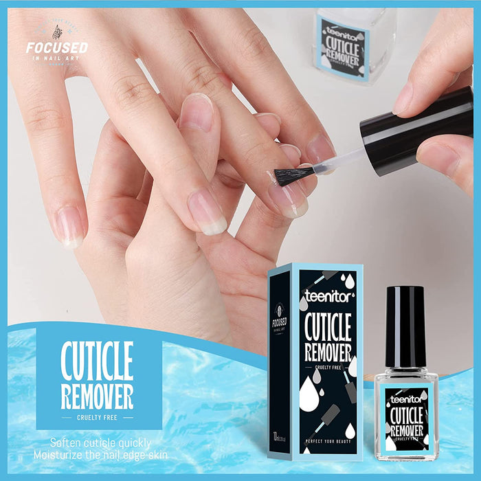 Nail and Cuticle Care Tools Kit with Cuticle Remover, Nail Files Buffer, Cuticle Nail Clipper, Cuticle Peeler Scraper Pusher and Cutter,Cuticle Oil and Nail Clean Cotton Pad