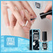 Nail and Cuticle Care Tools Kit with Cuticle Remover, Nail Files Buffer, Cuticle Nail Clipper, Cuticle Peeler Scraper Pusher and Cutter,Cuticle Oil and Nail Clean Cotton Pad