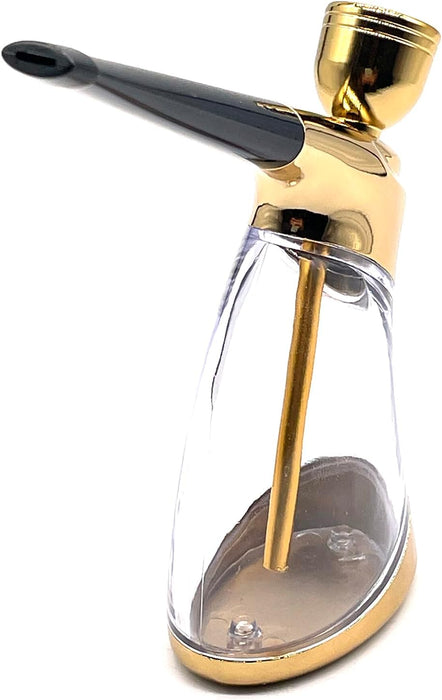 Portable Mini Hookah Set with Shisha Accessories Handheld Hookahs Set  Gifts for Boyfriend Father Husband or Friends Golden