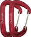 Hammock Carabiner Clip,12Kn 7075 Aluminium Alloy Carabiners,Heavy Duty Clips 2645Lbs/1200Kg,Perfect Gear for Hammocks Camping Hiking Keyring and Utility