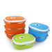 Thermal Lunch Box, 2 Layer Bento Boxes for Student/Adult,  Portable Stainless Steel Food Containers, Leak Proof Microwave Safe