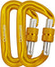 Hammock Carabiner Clip,12Kn 7075 Aluminium Alloy Carabiners,Heavy Duty Clips 2645Lbs/1200Kg,Perfect Gear for Hammocks Camping Hiking Keyring and Utility