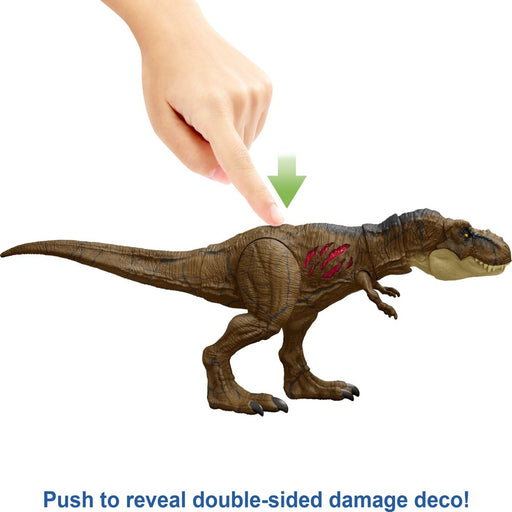 Jurassic World Dominion: Extreme Damage T Rex Dinosaur Action Figure [Walmart Exclusive]