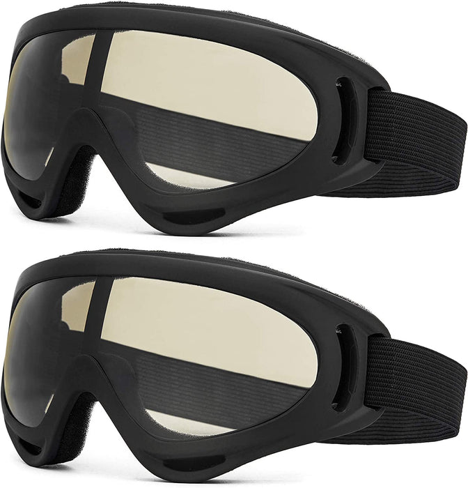 2 Pack Ski Goggles Snowboard Goggles for Men Women & Youth, Snow Goggle