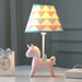 Unicorn Kids Table Lamp for Bedroom Girls with LED Bulb, Unicorn Light for Girls Room, 13Inch Tall Desk Night Lamp Bedroom Decorations with LED Bulb, Gifts for Girls Kid Students