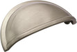 Amerock | Cabinet Cup Pull | Satin Nickel | 3 Inch (76 Mm) Center to Center | Cup Pulls | 5 Pack | Drawer Pull | Drawer Handle | Cabinet Hardware