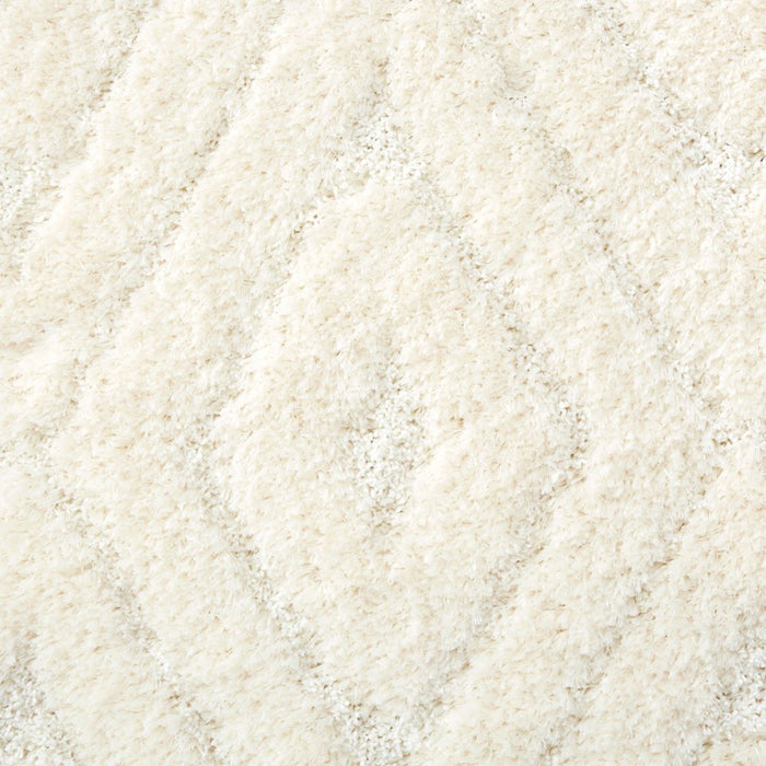 Wanda June Home Shag Area Rug, Ivory, 5'2" X 7'2" by Miranda Lambert