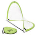 Umbro Soccer Goal Nets, Portable Pop-Up Set with Lime Green Zipper Storage Bag