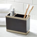 Better Homes & Gardens Two-Tone Metal Toothbrush Holder, Bronze