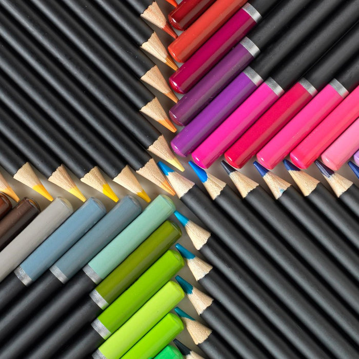72 Colored Pencils Set