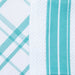 Mainstays, 20 Piece Set, Terry & Flat Kitchen Towel, Dish Cloth, Flour Sack, Oven Mitt, Pot Holder Aqua