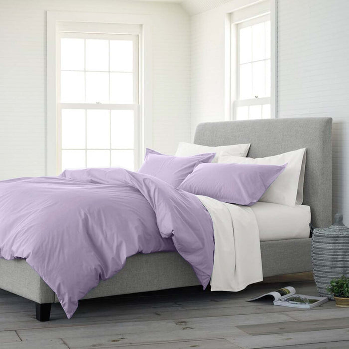 Light Purple Queen Comforter Set, 7 Piece Boho Lavender Bed in a Bag - Soft & Lightweight All Season Microfiber down Alternative Bedding Comforter with Sheets for Girls Women