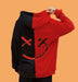 Fashion Trend Casual Men´S Hooded Sweatshirt Hip-Hop Street Style Stitching Hoodie Streetwear