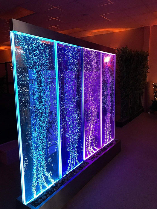 72" Tall X 80" Wide XXL Dancing Bubble Fountain, Floor Standing, Color Lights/Remote Ctrl