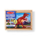 Dinosaurs 4-In-1 Wooden Jigsaw Puzzles in a Storage Box (48 Pcs) | Fsc-Certified Materials