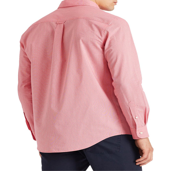 Chaps Men'S Long Sleeve Solid Easy Care Button down Shirt