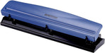 Bostitch Office 3 Hole Punch, 12 Sheet Capacity, All-Metal, Silver