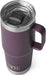 Rambler 20 Oz Travel Mug, Stainless Steel, Vacuum Insulated with Stronghold Lid, Black