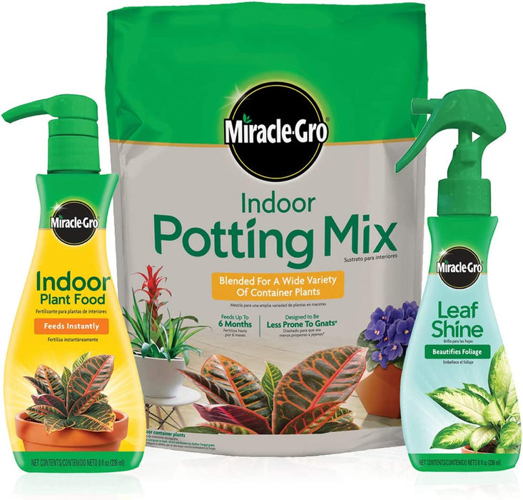Miracle-Gro Indoor Potting Mix 6 Qt., Grows Beautiful Houseplants