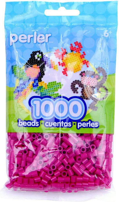 Perler Beads Fuse Beads for Crafts, 1000Pcs, Yellow