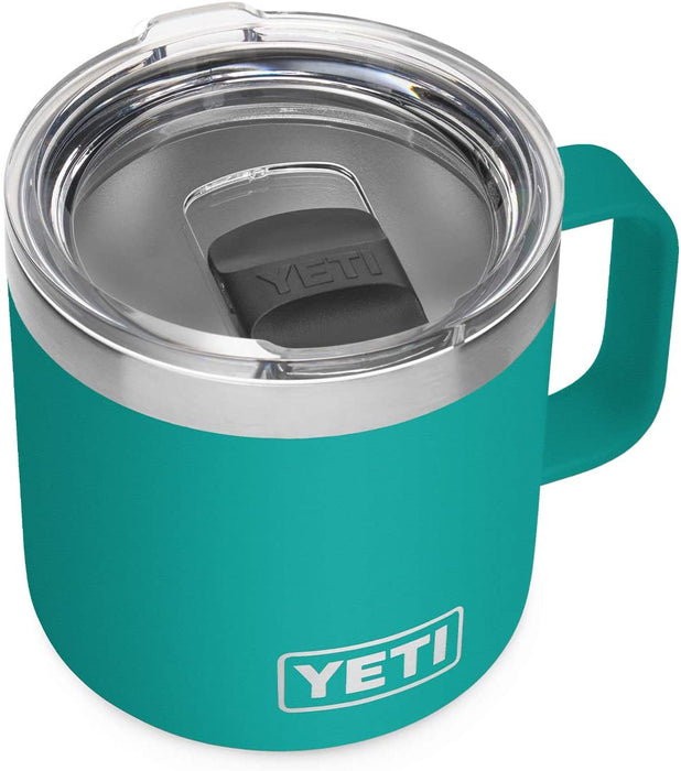 Rambler 14 Oz Mug, Vacuum Insulated, Stainless Steel with Magslider Lid, Stainless