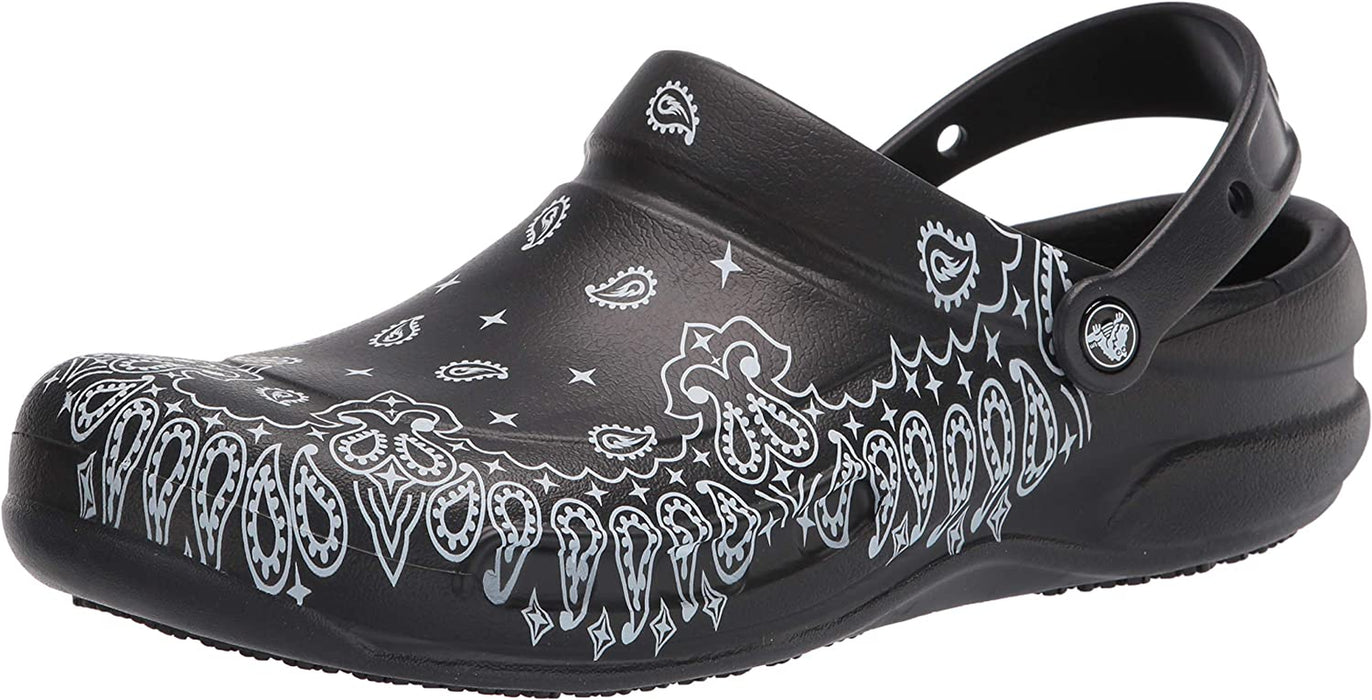 Unisex Adult Men'S and Women'S Bistro Graphic Clog | Slip Resistant Work Shoes