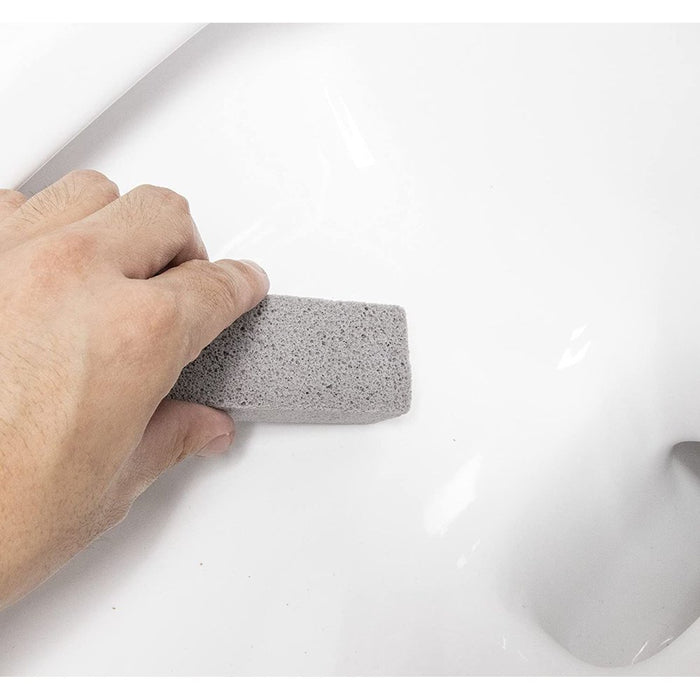 6 Pieces Pumice Stone for Cleaning Toilet Bowl Cleaner Grey Pumice Scouring Stick Remove Toilet Bowl Ring Stain from Bath, Household, Kitchen, Pool, 5.9 X 1.4 X 0.9 Inches