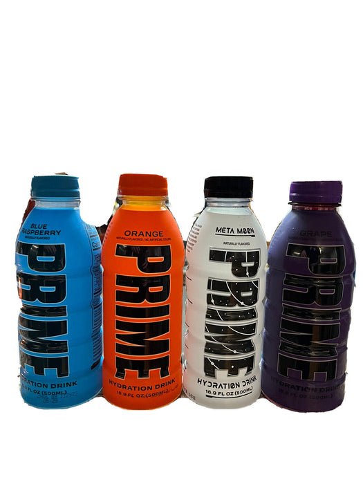 PRIME HYDRATION DRINK by Logan Paul X KSI 4 CCFLAVORS ⚪️🟠🟣🔵 Fast Shipping