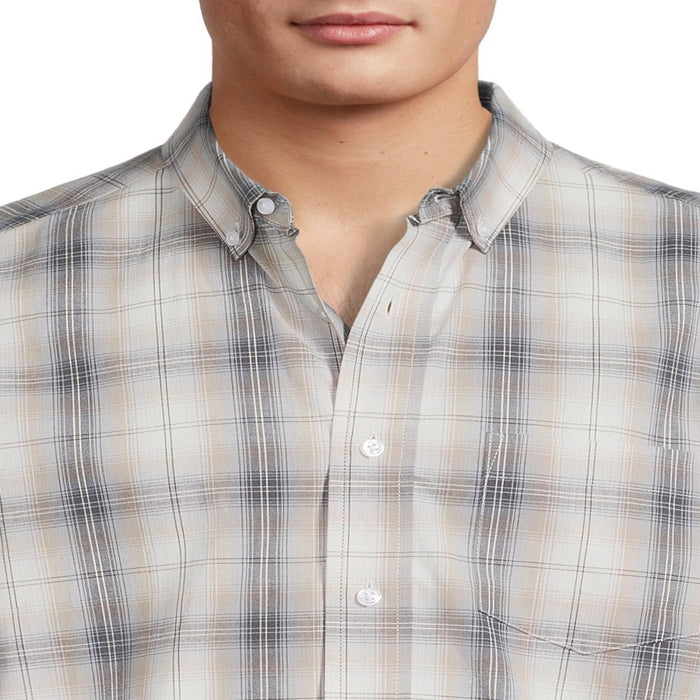 George Men’S Poplin Shirt with Short Sleeves