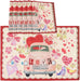 Pfrewn Winter Red Truck Dog Snow Placemats Set of 6 Table Mat Christmas Snowflake Place Mat Double-Sided Print 12" X 18" Dining Home Kitchen Xmas Table Decoration