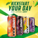 Mountain Dew Kickstart, Orange Citrus, 92Mg Caffeine, Vitamins B & C, 80 Calories, 5% Juice, 16 Fl Oz (12 Count)